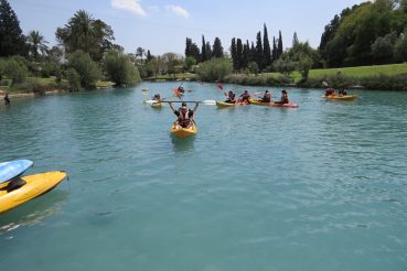 טיול קייקים ברמת הגולן בצפון הארץ