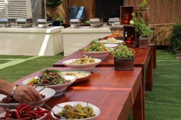 אוכל בהפקת אירוע