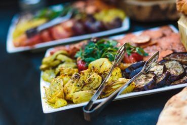 אוכל האירוע בצפון